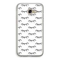 Wimpers: Samsung Galaxy A5 (2017) Transparant Hoesje Wimpers: Samsung Galaxy A5 (2017) Transparant Hoesje