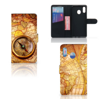 Samsung Galaxy M20 Flip Cover Kompas - thumbnail