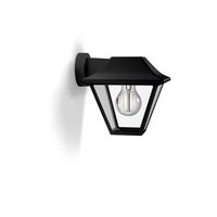 Philips Wandlamp Alpenglow 20cm zwart 1649530PN - thumbnail