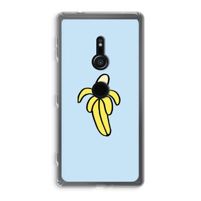 Banana: Sony Xperia XZ2 Transparant Hoesje