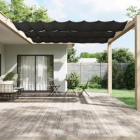 VidaXL Luifel verticaal 140x600 cm oxford stof antracietkleurig