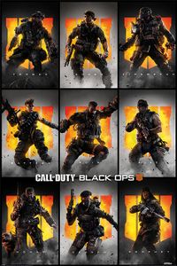 Call Of Duty Black Ops 4 Characters Poster 61x91.5cm