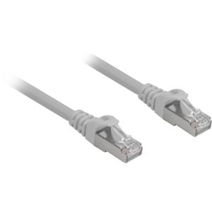 Sharkoon Patchkabel SFTP, RJ-45 met Cat.6a kabel 0,25 meter, Halogeenvrij