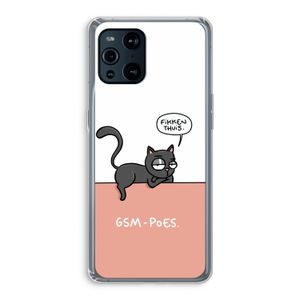 GSM poes: Oppo Find X3 Transparant Hoesje