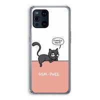 GSM poes: Oppo Find X3 Transparant Hoesje