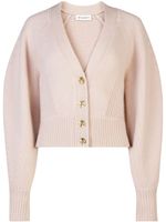 Nina Ricci cardigan boutonné à col v - Tons neutres