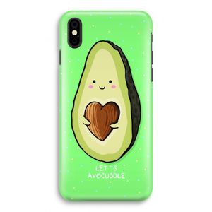 Avocuddle: iPhone X Volledig Geprint Hoesje