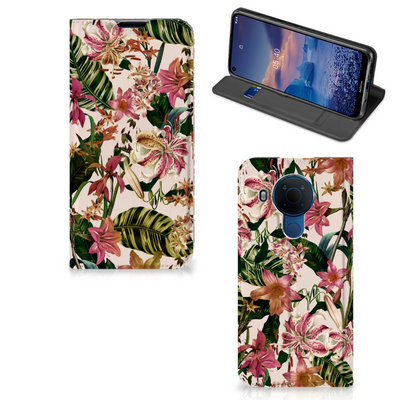 Nokia 5.4 Smart Cover Flowers Nokia 5.4 Smart Cover Flowers