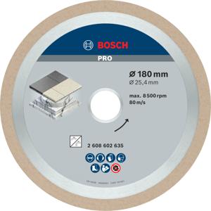 Bosch Accessoires Diamantdoorslijpschijf Best for Ceramic 180 x 25,40 x 2,2 x 10 mm 1st - 2608602635