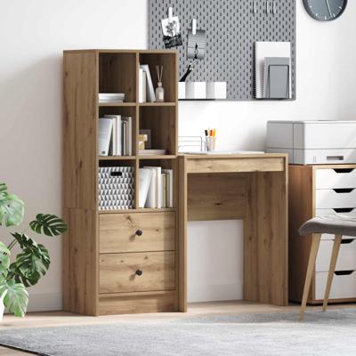 Bureau met lade 2 pcs Artisan Eiken