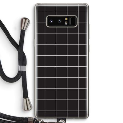 Rooster 2: Samsung Galaxy Note 8 Transparant Hoesje met koord