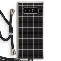 Rooster 2: Samsung Galaxy Note 8 Transparant Hoesje met koord