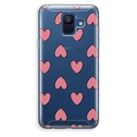 Ondersteboven verliefd: Samsung Galaxy A6 (2018) Transparant Hoesje