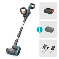 GARDENA Accu-multireiniger AquaBrush Patio 03/18V P4A set vloerreiniger - thumbnail