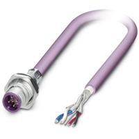 Phoenix Contact 1534436 Sensor/actuator inbouwconnector M12 Aantal polen (sensoren): 5 Stekker, inbouw 1.00 m 1 stuk(s)