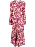 A.L.C. robe évasée Mona à fleurs - Rose