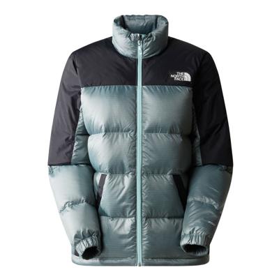 The North Face Diablo Recycled Down Jas Dames Softshell Powder Teal/Tnf Black S