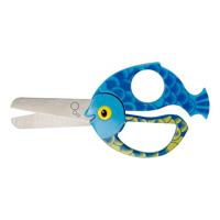 Creativ Company Fiskars kinderschaar met dierenmotief vis - 13cm