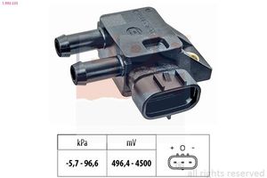 Sensor, uitlaatgasdruk 1993333