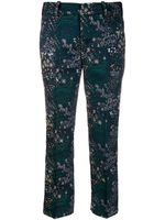 Zadig&Voltaire pantalon de costume crop - Bleu - thumbnail