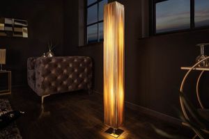 Moderne design vloerlamp PARIS 120cm gouden vloerlamp - 10032