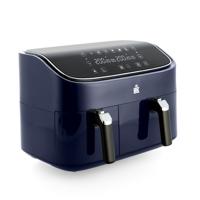 BK Supreme XXXL dubbele airfryer 3L+6L Airfryer Blauw