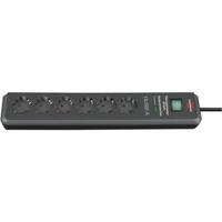 Brennenstuhl 1159540366 Overspanningsveilige stekkerdoos 6-voudig Antraciet Randaarde stekker 1 stuk(s)