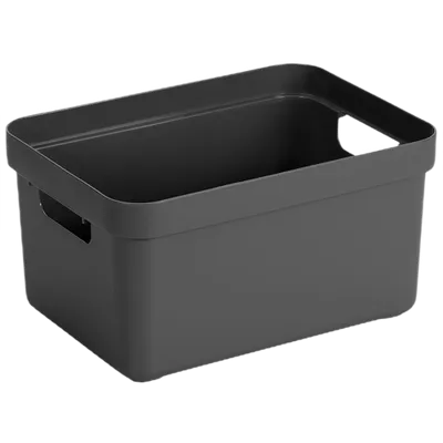Sunware Sigma home opbergbox 13L (antraciet)