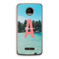 Pacific Dream: Motorola Moto Z Force Transparant Hoesje