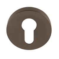 Formani LBY50 BASICS cilinderplaatje rond pvd mat brons