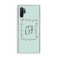 It's Lit: Samsung Galaxy Note 10 Plus Transparant Hoesje