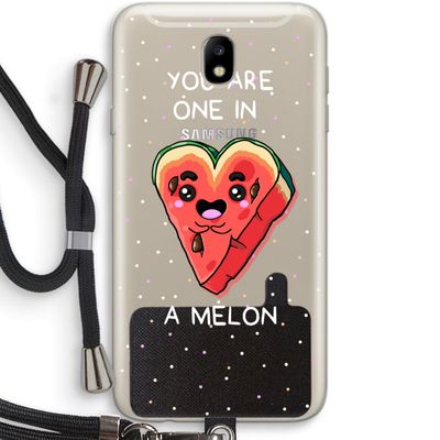 One In A Melon: Samsung Galaxy J7 (2017) Transparant Hoesje met koord