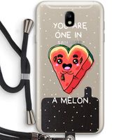 One In A Melon: Samsung Galaxy J7 (2017) Transparant Hoesje met koord