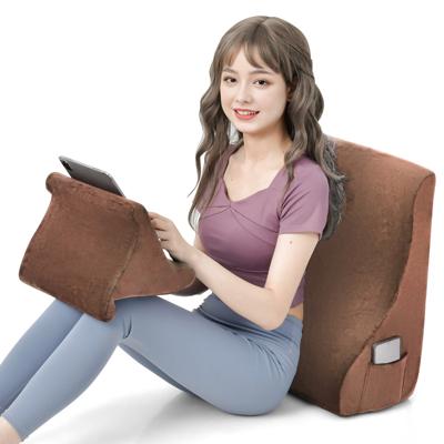 Wigkussenset Verwijderbaar en Wasbaar Ergonomisch Ontwerp Nek/Rug/Been Ondersteuning Multi-Kinetisch Combinatie Kussen Bruin