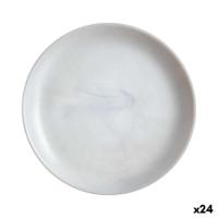Dessertbord Luminarc Diwali Granit Marb Tweekleurig Glas Ø 19 cm (24 Stuks)