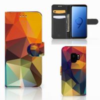 Samsung Galaxy S9 Book Case Polygon Color - thumbnail