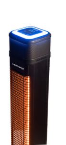 Eurom Heat and Beat Tower Terrasverwarmer Zwart