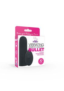 Pink Pussycat Vibrating Remote Control Bullet