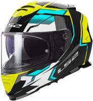 LS2 Helmet ff800 storm ii tracker xxl black/yellow