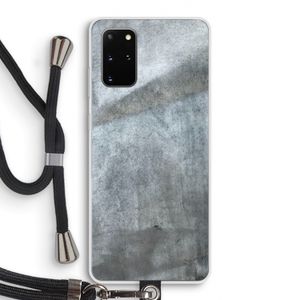Grey Stone: Samsung Galaxy S20 Plus Transparant Hoesje met koord