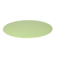 Wicotex Placemats Uni - lime groen - rond 38 cm - anti slip laag - Teflon coating toplaag Wicotex Placemats Uni - lime groen - rond 38 cm - anti slip laag - Teflon coating toplaag