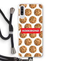 Koekerond: Samsung Galaxy A70 Transparant Hoesje met koord