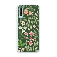 Botanical green sweet flower heaven: Huawei P Smart Pro Transparant Hoesje
