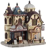 Lemax dorian gray&apos;s art supplies verlicht huisje Spooky Town 2025