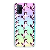 Musketon Unicorn: Oppo A72 Transparant Hoesje