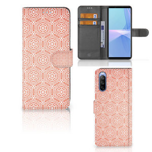 Sony Xperia 10 III Telefoon Hoesje Pattern Orange