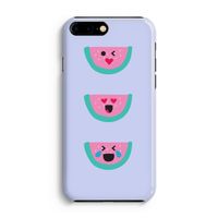 Smiley watermeloen: Volledig Geprint iPhone 7 Plus Hoesje