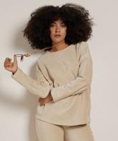 rib velvet top met ketting rib velvet top met ketting