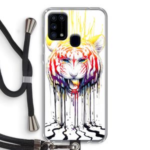 Fading: Samsung Galaxy M31 Transparant Hoesje met koord