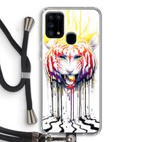 Fading: Samsung Galaxy M31 Transparant Hoesje met koord